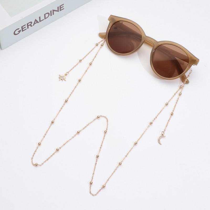 2021 Divat Fém Szemüvegek Láncok Napszemüvegek Zsinórok Elvesés elleni olvasószemüvegek Zsinórok Szemüvegek Szíj Szemüvegtartozékok