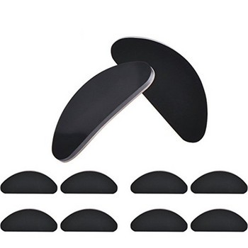 5/20 Pairs Glasses Nose Pads Αυτοκόλλητα σιλικόνης Nose Pads Αντιολισθητικά Clear Black Thin Nosepads for Glasses Γυαλιά Οράσεως Γυαλιά ηλίου ΝΕΟ