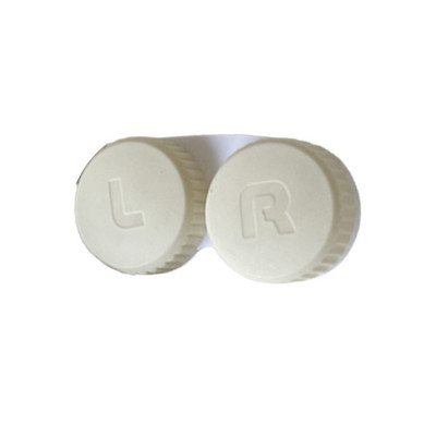 1/2 vnt. akiniai, kosmetiniai kontaktiniai lęšiai, dėžutė, kontaktinių lęšių dėklas akims kelioninio rinkinio laikiklis talpyklos kelionių priedai didmeninė prekyba