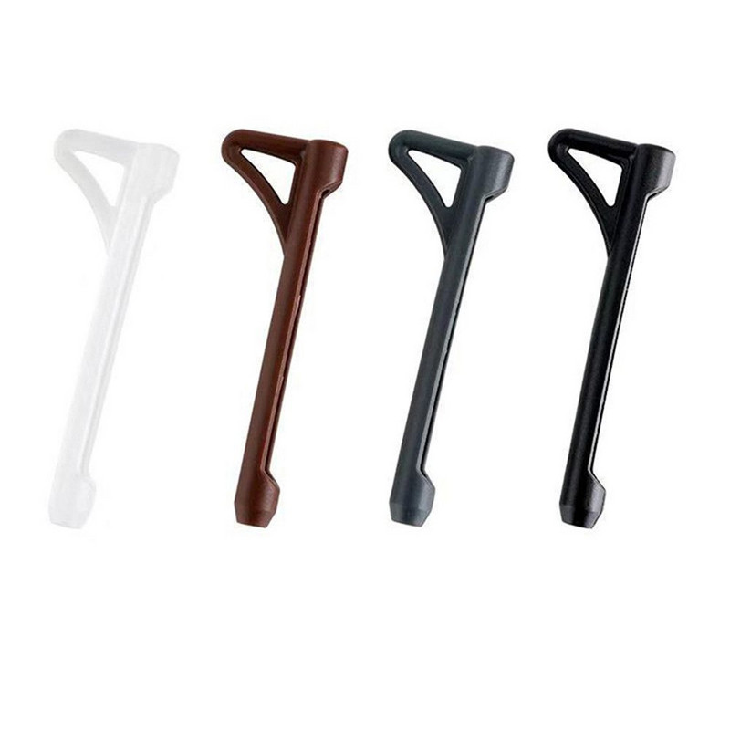 Új 5Pairs szemüveg csúszásgátló huzat elvesztést gátló szilikon fülkampó szemüveg lábak ujjtartó napszemüveghez szemüveg kiegészítők