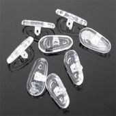 25 perechi/set tampoane de nas din silicon pentru ochelari Tampoane de nas moi Ochelari tampoane de nas anti-alunecare Instrumente de îngrijire a ochilor Accesorii pentru ochelari