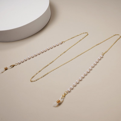 Lanț pentru ochelari de lectură de modă pentru femei Snururi din metal pentru ochelari de soare auriu, negru, argintiu, șnur, frânghie din metal, accesorii pentru ochelari