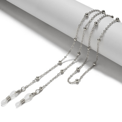 Lanț pentru ochelari de lectură de modă pentru femei Snururi din metal pentru ochelari de soare auriu, negru, argintiu, șnur, frânghie din metal, accesorii pentru ochelari