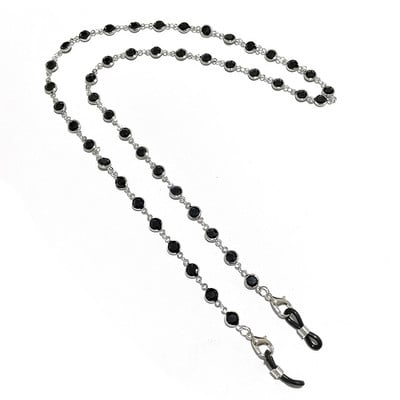 Mască Lanțuri de ochelari de soare pentru femei Bărbați Negru Auriu Argintiu Culoarea margele din aliaj Lanțuri antiderapante Accesorii pentru ochelari de modă Comerț cu ridicata