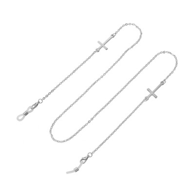 Lanțuri de măști de perle de modă Lanț de ochelari pentru femei Retro metal pentru ochelari de soare Suport pentru curele de mască Curea pentru gât Snur pentru gât agățat de bijuterii
