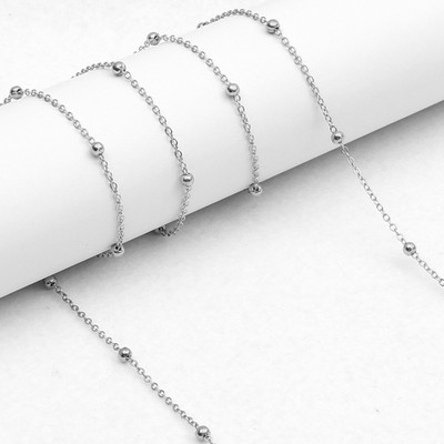 Lanțuri de măști de perle de modă Lanț de ochelari pentru femei, ochelari de soare retro din metal, șnururi pentru ochelari, curea de gât