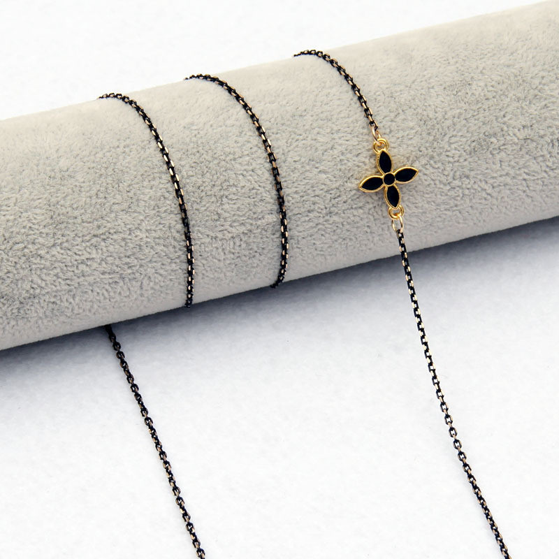 Divat Gyöngymaszk Láncok Szemüveglánc Női Retro Fém Napszemüvegek Zsinórok Szemüvegek Zsinórtartó Nyakpánt