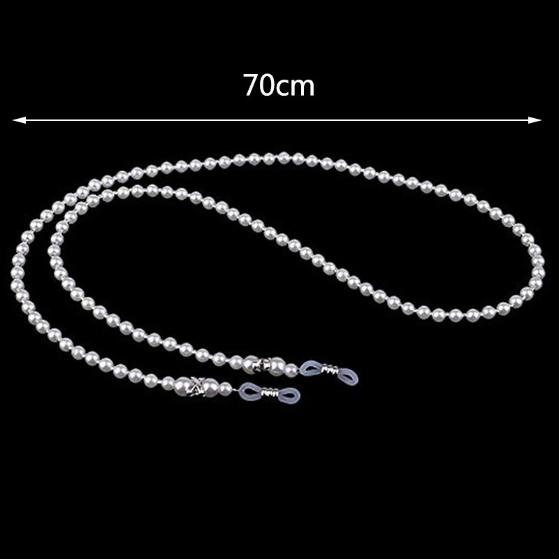 Divat Pearl Maszk Láncok Szemüvegek Láncok Női Retro fém Napszemüvegek Zsinórok Szemüvegtartó Zsinórtartó Nyakpánt