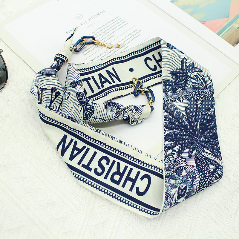 Bohemi akril szemüveg lánc szalag maszk zsinór Nyomtató selyem sál alkalmi szemüveg lánc nyak szemüveg kiegészítők