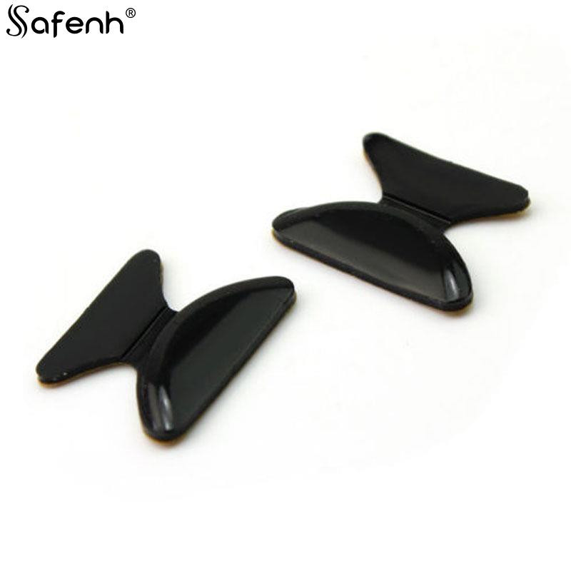 5 pár szemüveg orrpárna ragasztó szilikon orrpárna csúszásmentes átlátszó, fekete vékony orrpárna szemüveghez szemüveghez napszemüveg