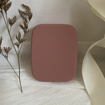 Husă pentru lentile de contact mată de culoare pură, compactă și simplă, portabilă, pentru lentile de contact colorate pentru miopie, cutie de depozitare