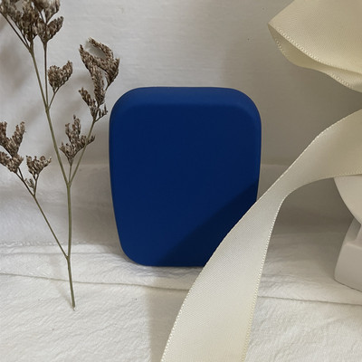 Husă pentru lentile de contact mată de culoare pură, compactă și simplă, portabilă, pentru lentile de contact colorate pentru miopie, cutie de depozitare