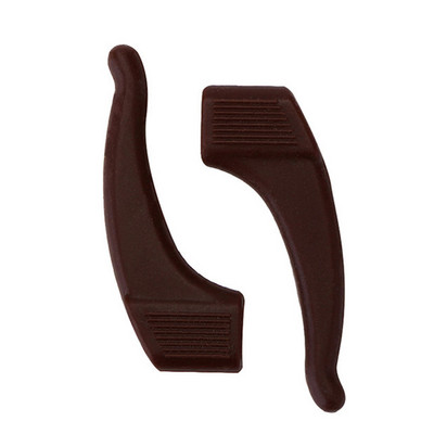 1 par protukliznih silikonskih kukica za uši za djecu, odrasle, okrugle ručke, dodaci za naočale, držač za naočale, mekana višebojna drška