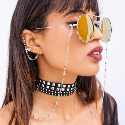 Lanț pentru ochelari de vedere imitație de perle cu margele femei la modă în afară ochelari de soare casual Accesoriu colier cadou mască frânghie