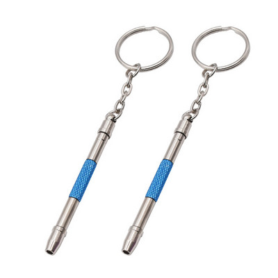 2 buc. Mini șurubelniță de reparație de precizie 5 în 1 portabilă multifuncțională pentru optică/ochelari de vedere/ochelari de soare/bijuterii/ceasuri