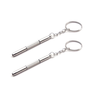 2 buc. Mini șurubelniță de reparație de precizie 5 în 1 portabilă multifuncțională pentru optică/ochelari de vedere/ochelari de soare/bijuterii/ceasuri