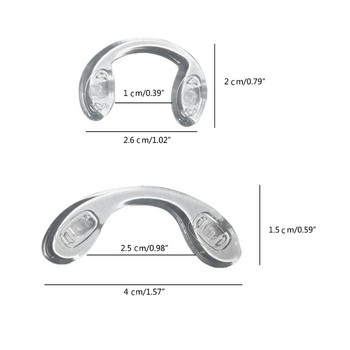 Подложки за очила Противоплъзгащи се подложки за нос за очила Удобни силиконови очила Подложка за нос Удобна силиконова опора за очила Неплъзгаща се