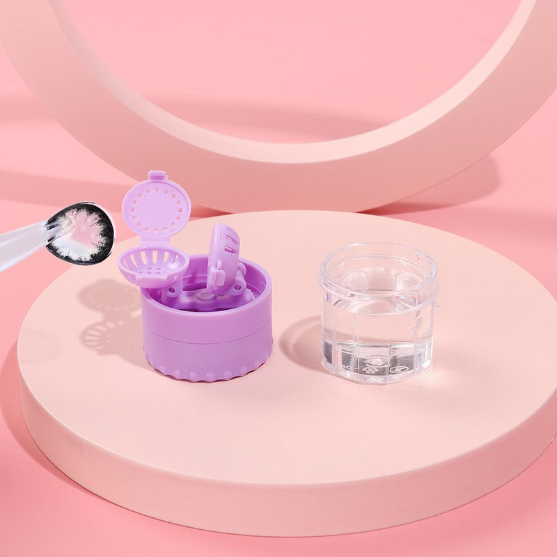 Új, 1 db, kézzel forgatható kontaktlencse tisztító tok, hordozható kontaktlencse tok műanyag konténer tároló tartó szerszámok tartozékok