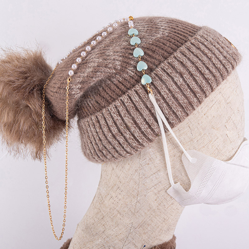 Új szemüvegek láncok divatmaszkok akasztókötelek szívgyöngyök gyöngyök szemüvegek láncok fém napszemüvegek zsinórok női maszk láncok