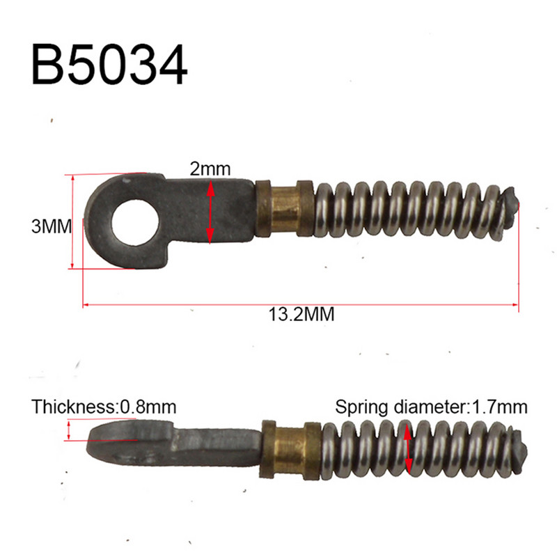 100 DB rugós betétek törött szemüveg hajlékony szárak javításához törött rugós cserealkatrészek különböző típusai