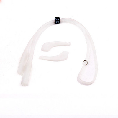 COLOUR_MAX Elastic înalt anti-alunecare Buton reglabil Elastic înalt anti-alunecare Ochelari de soare din silicon Snur pentru ochelari Lanț pentru ochelari