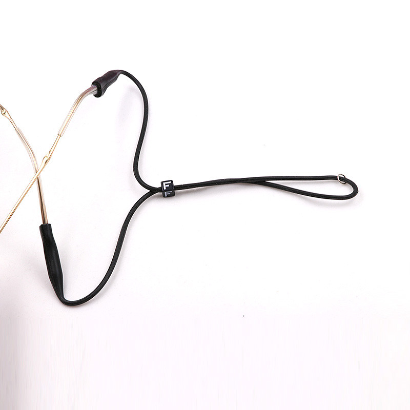 COLOUR_MAX Magas rugalmasságú csúszásgátló állítható gomb Magas elasztikus csúszásgátló szilikon napszemüvegek szemüvegzsinórok szemüvegláncok