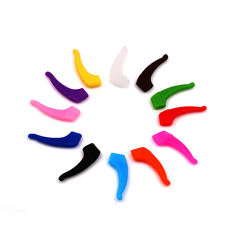COLOUR_MAX Magas rugalmasságú csúszásgátló állítható gomb Magas elasztikus csúszásgátló szilikon napszemüvegek szemüvegzsinórok szemüvegláncok