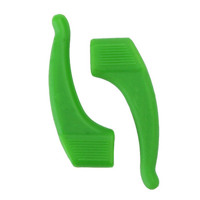 1 pora neslystančių silikoninių ausų kabliukų, skirtų vaikams, suaugusiems, apvalios rankenos, akinių priedai, akinių laikiklis, minkštas daugiaspalvis sportui