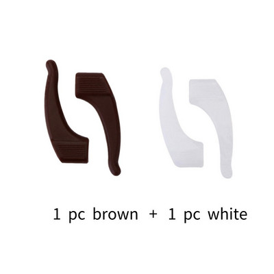 1 pora neslystančių silikoninių ausų kabliukų, skirtų vaikams, suaugusiems, apvalios rankenos, akinių priedai, akinių laikiklis, minkštas daugiaspalvis sportui