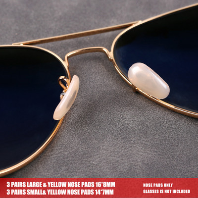 COLOUR_MAX 16 mm tampoane pentru nas de schimb pentru ochelari de soare și alte articole de uzură pentru ochi
