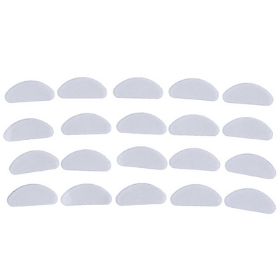 20 buc = 10 perechi tampoane de nas din silicon anti-alunecare pentru ochelari de vedere Rame ochelari lipite pe tampoane pentru nas Accesorii pentru ochelari
