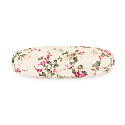 Cutie de ochelari de pictură în ulei de epocă pentru femei Husă portabilă pentru ochelari cu imprimeu floral Cutie de depozitare pentru ochelari de soare Cutie de protecție pentru ochelari de soare