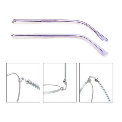 1 pora akinių dėtuvės, pakaitiniai metaliniai akiniai nuo saulės, rankos, akiniai, kojos, akiniai, lydinio strypų taisymas, hipoalerginiai