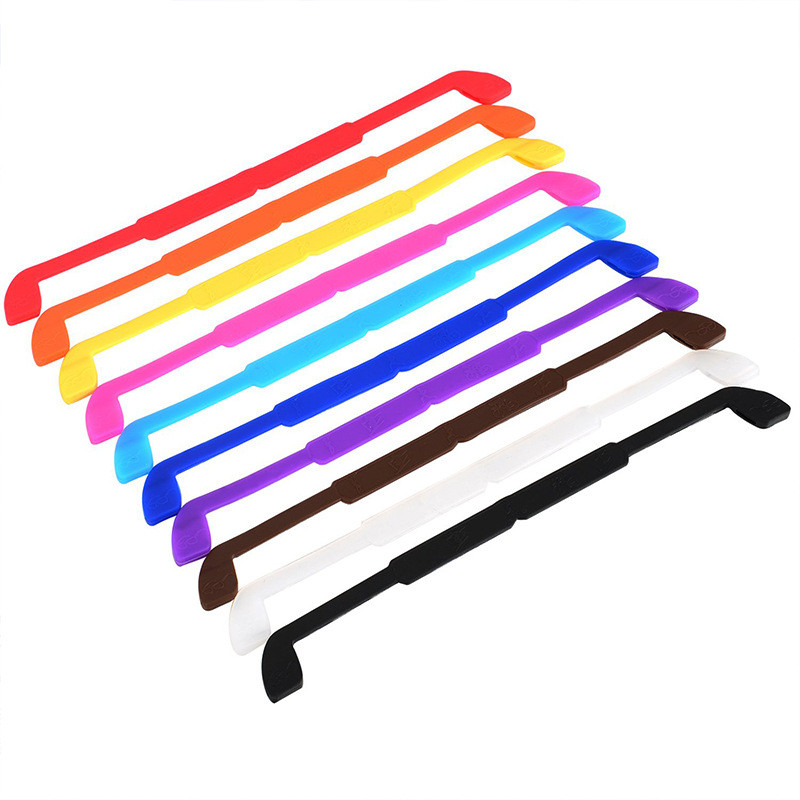 Zilead csúszásgátló fül horog szemüveg szemüveg kiegészítők szemüvegek szilikon csúszásmentes rögzítő pánt tartó szemüveg szemüveg markolat