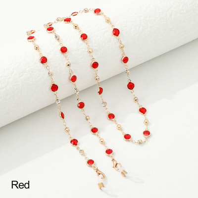1 buc la modă dulci femei ochelari lanț colorat cu margele ochelari șnur anti-alunecare ochelari de soare curea ochelari snur accesorii