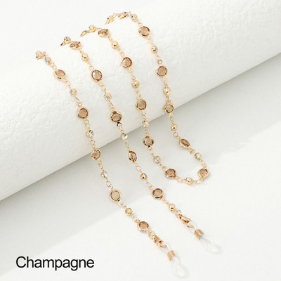 1 buc la modă dulci femei ochelari lanț colorat cu margele ochelari șnur anti-alunecare ochelari de soare curea ochelari snur accesorii