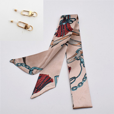 Selyem sál pántok Sál szemüveg lánc női divat bohém színes nyomda maszk Napkötők Zsinór ékszer Kiegészítők