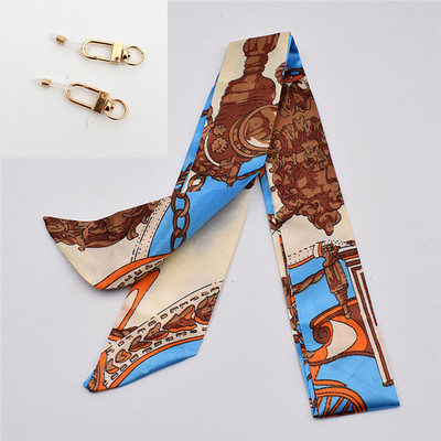 Selyem sál pántok Sál szemüveg lánc női divat bohém színes nyomda maszk Napkötők Zsinór ékszer Kiegészítők