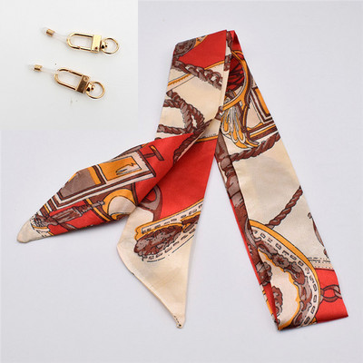 Selyem sál pántok Sál szemüveg lánc női divat bohém színes nyomda maszk Napkötők Zsinór ékszer Kiegészítők