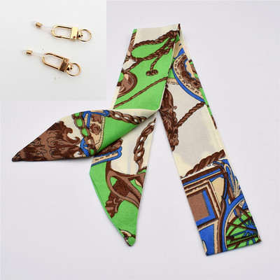 Selyem sál pántok Sál szemüveg lánc női divat bohém színes nyomda maszk Napkötők Zsinór ékszer Kiegészítők