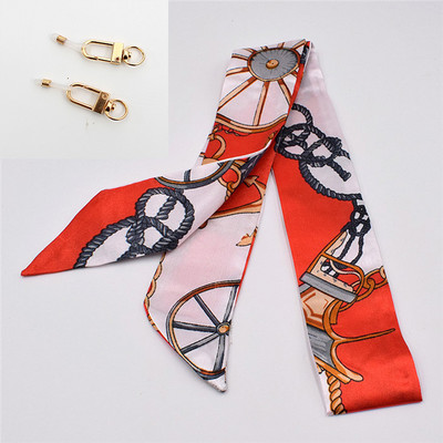 Selyem sál pántok Sál szemüveg lánc női divat bohém színes nyomda maszk Napkötők Zsinór ékszer Kiegészítők