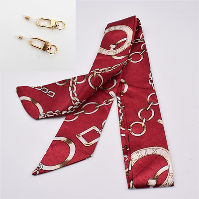 Selyem sál pántok Sál szemüveg lánc női divat bohém színes nyomda maszk Napkötők Zsinór ékszer Kiegészítők