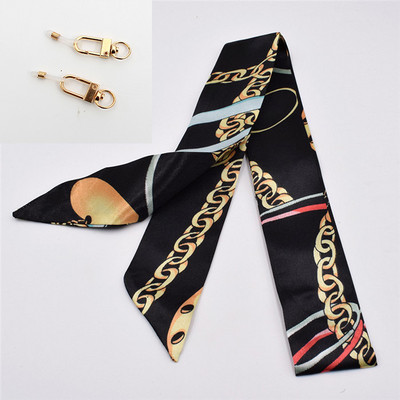 Selyem sál pántok Sál szemüveg lánc női divat bohém színes nyomda maszk Napkötők Zsinór ékszer Kiegészítők
