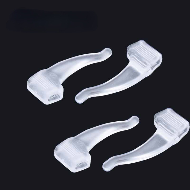 10 pár csúszásgátló fül horog szemüveg szemüveg kiegészítők szemüvegek szilikon markolat Temple hegy tartó szemüveg szemüveg markolat