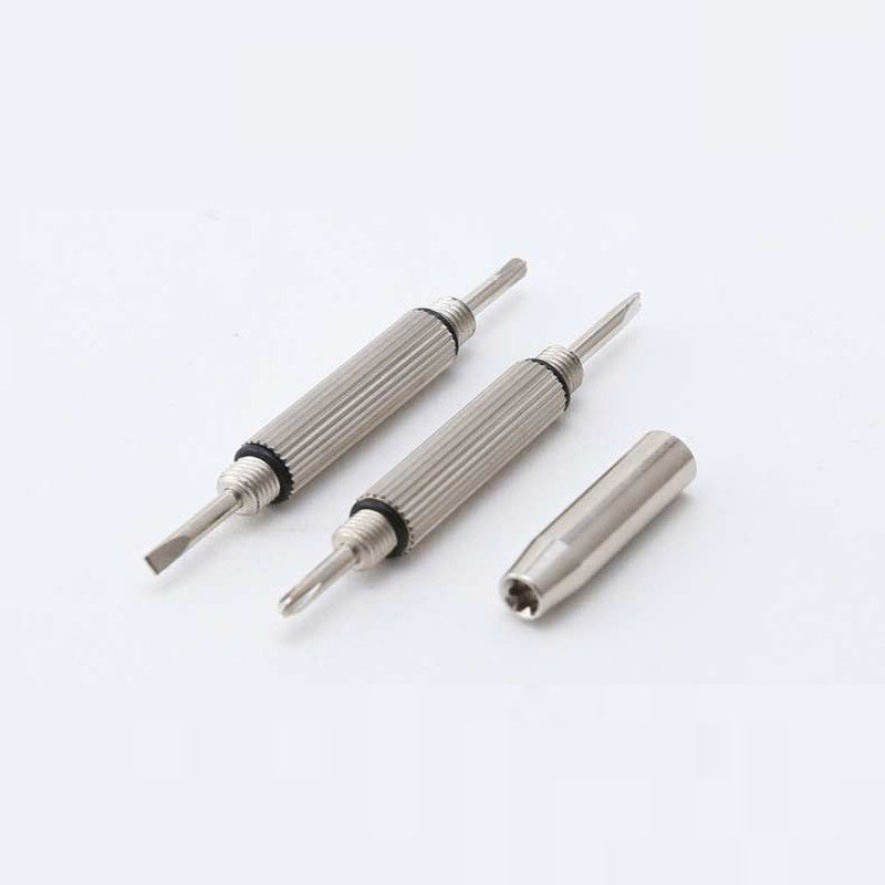 5 DB/szett 1-ben alumínium acél szemüveg csavarhúzó készlet napszemüveghez órajavító szerszámkészlet kulcstartó csavarhúzóval