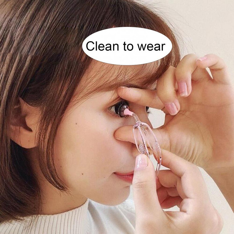 1 komplekt Eye Care kaasaskantav kontaktläätsede aplikaator, tööriistakomplekt pintsetid eemaldaja puhastusvahend kontaktläätsede eemaldaja
