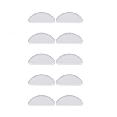 5 pár szemüveg D alakú szilikon orrpárna napszemüveghez csúszásmentes vékony orrpárnák csúszásgátló szilikon stift szemüvegtartozékok