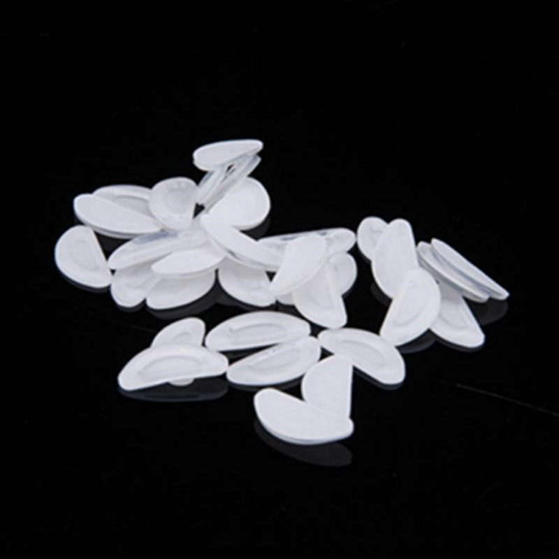 5 pár szemüveg D alakú szilikon orrpárna napszemüveghez csúszásmentes vékony orrpárnák csúszásgátló szilikon stift szemüvegtartozékok