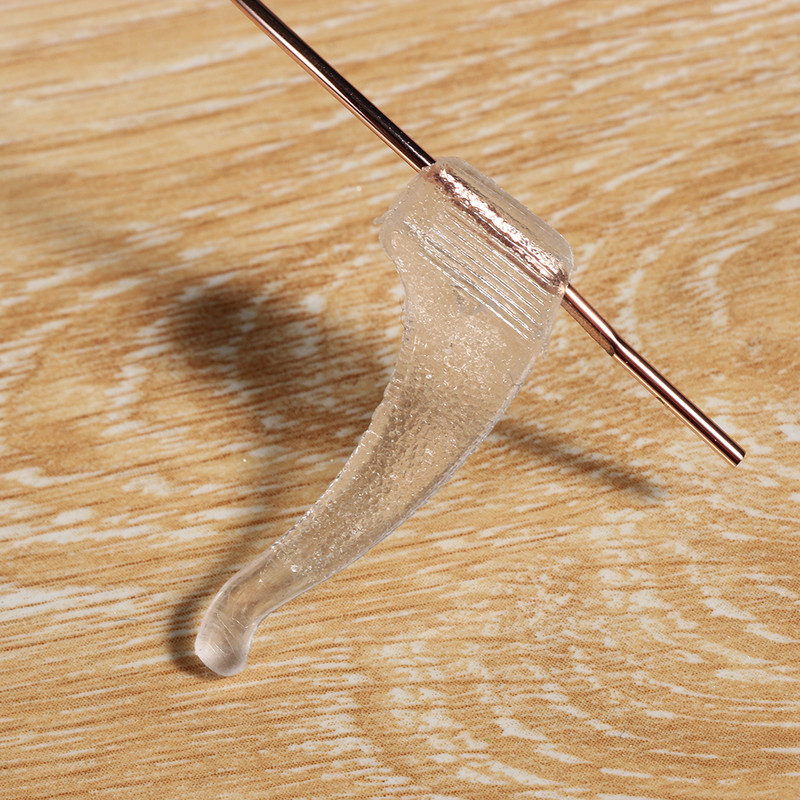 10 porų Unisex skaidrūs neslystantys akiniai ausų kabliukai silikoniniai akiniai, rankenos antgalio laikiklis, akiniai akiniai, akinių priedai