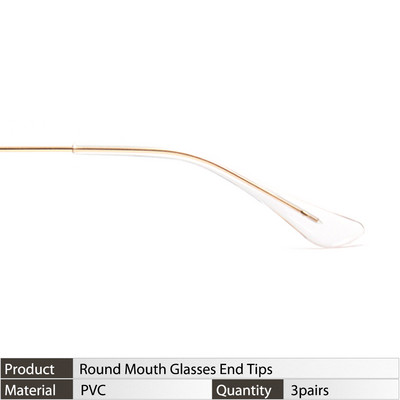 Szemüveg lábvédő Szemüvegek Csúszásgátló ujjú Puha fülakasztók